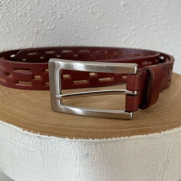 NWOT Dockers Leather Belt Size M - Picture 1 of 5